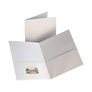 Staples 2-Pocket Folders, White, 10/Pack (13384-CC)