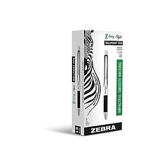 Zebra Z-Grip Retractable Ballpoint Pen, Medium Point, 1.0mm Zebra Z-Grip Retractable Ballpoint Pen, Medium Point, 1.0mm