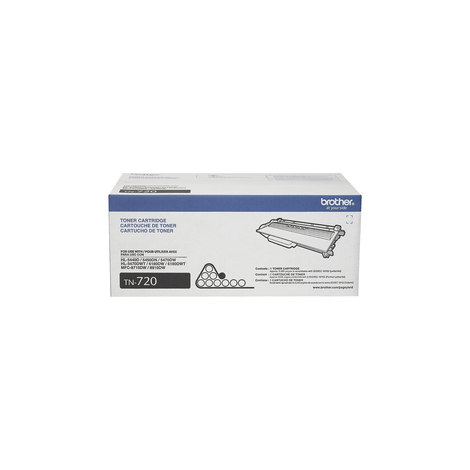 Brother TN-720 Black Standard Toner Cartridge   (BRTTN720) Sansujyuku sansujyuku.com