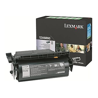 Lexmark 12A6860 Black Standard Yield Toner Cartridge