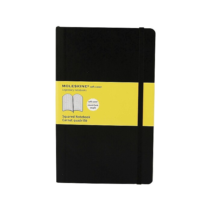 5冊セットMOLESKINE Magic Memo ノート Mサイズ ブラック Moleskine Lined Hardcover Notebook Large 5