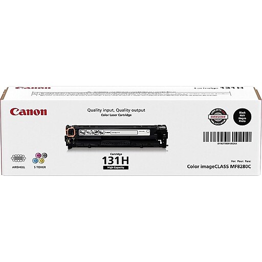 Canon 131 H Black High Yield Toner Cartridge (6273B001AA) | Staples