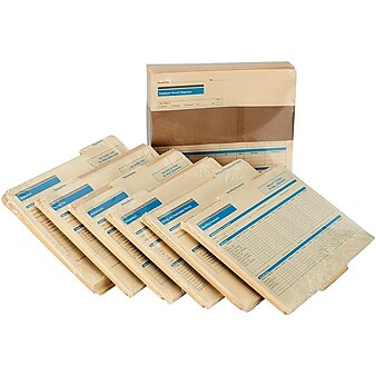 ComplyRight 6-Part Personnel Folder, 25/Pack (A1175)