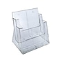 Azar Brochure Holder, 8.5" x 11", Vertical, Tabletop, Clear Plastic (252380)~#|#~sp40297960_sc7