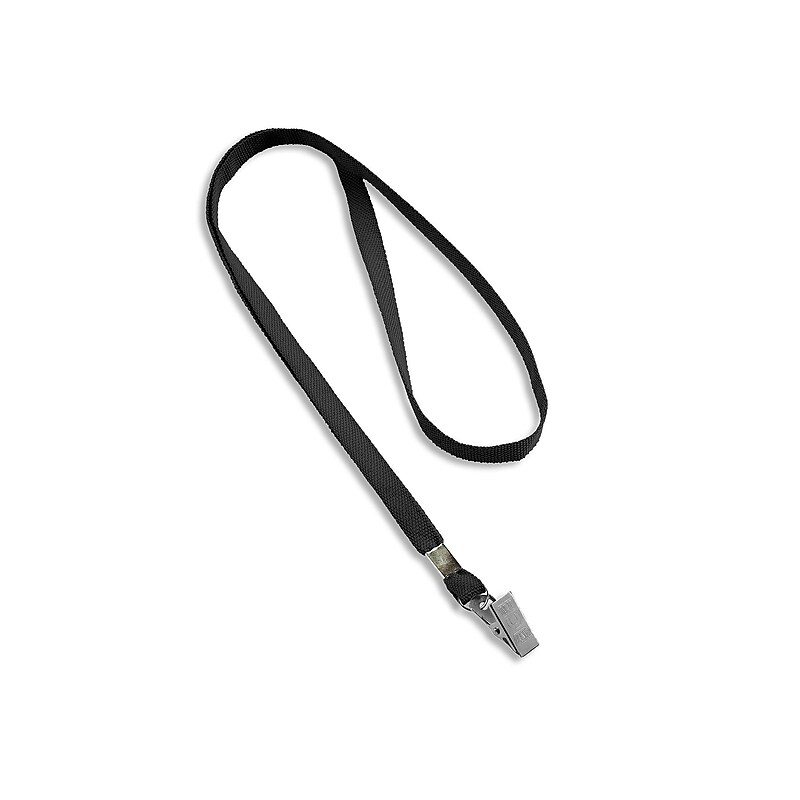IDville Lanyards, Black, 25/Pack (1341512BKC31) image 1