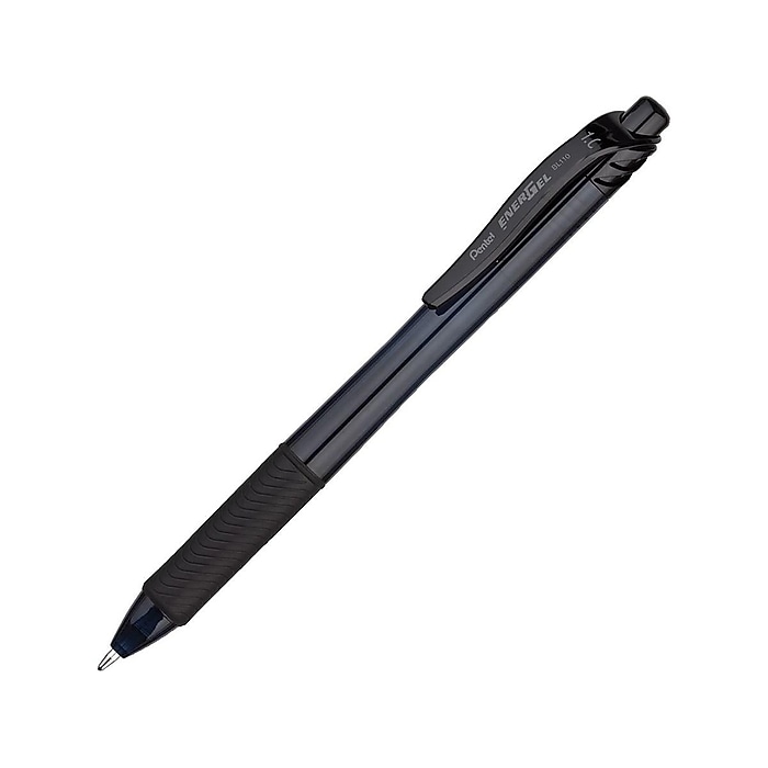 Pentel EnerGel-X RollerGel Retractable Gel Pens, Bold Point, Black