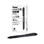 Pentel EnerGel-X RollerGel Retractable Gel Pens, Bold Point, Black Ink, Dozen (BL110-A)~#|#~sp40302851_sc7