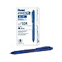 Pentel EnerGel-X RollerGel Retractable Gel Pens, Bold Point, Blue Ink, Dozen (BL110-C)~#|#~sp40302856_sc7