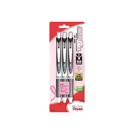 Pentel EnerGel Deluxe RTX Retractable Gel Pens, Medium Point