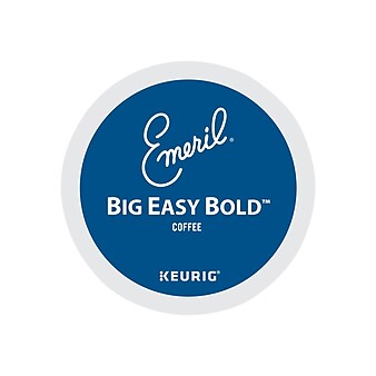 Emeril's Big Easy Bold Coffee, Keurig® K-Cup® Pods, Dark Roast, 24/Box (PB4137)