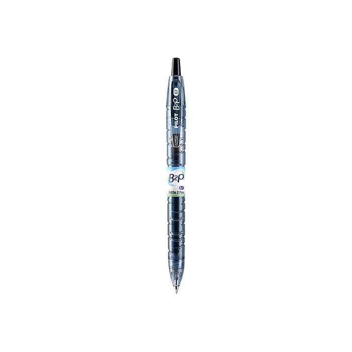 Pilot B2P Bottle 2 Pen Retractable Gel Pens, Fine Point, Black Ink