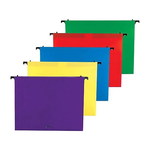 Shop Staples for Staples Poly Expanding Hanging File Jackets, Letter