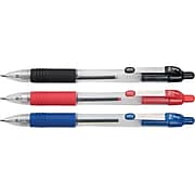 Zebra Z-Grip Retractable Ballpoint Pen, Medium Point, Assorted Ink, 24/Pack (12224)