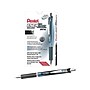 Pentel EnerGel Deluxe RTX Retractable Gel Pens, Fine Point, Black, Dozen (BLN75-A)~#|#~sp40303502_sc7