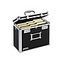 Find It Heavy Duty Metal File Box Hinged, Letter Size, Black with Chrome Finish (VZ01187)~#|#~sp40303728_sc7
