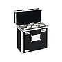 Find It Heavy Duty Metal File Box Hinged, Letter Size, Black with Chrome Finish (VZ01187)~#|#~sp40303729_sc7