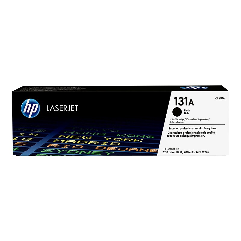 HP 131A Black Standard Yield Toner Cartridge (CF210A) image 1