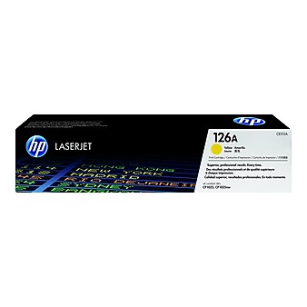 HP 126A Yellow Standard Yield Toner Cartridge (CE312A)