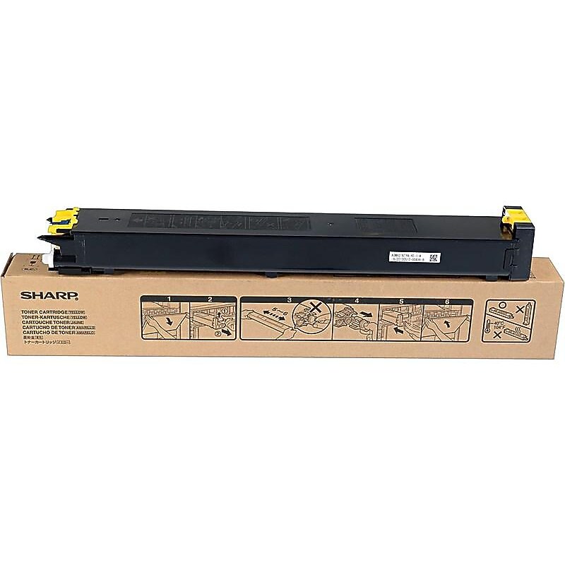 Sharp MX-31NTYA Yellow Standard Yield Toner Cartridge, Prints Up to 15,000 Pages (MX31NTYA) image 1