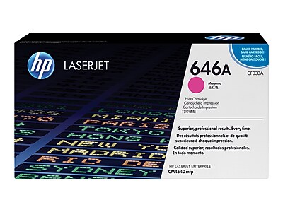 HP 646A Magenta Standard Yield Toner Cartridge, Prints Up to 12,500 pages (CF033A) Sansujyuku sansujyuku.com