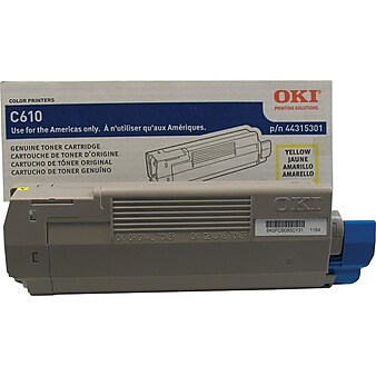 OKI 2675060 Yellow Standard Yield Toner Cartridge