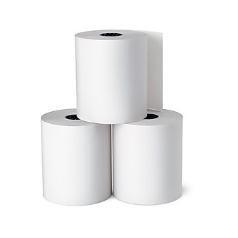 Staples Thermal Cash Register/POS Rolls, 1-Ply, 3 1/8" x 230', 10/Pack (18229/21265)
