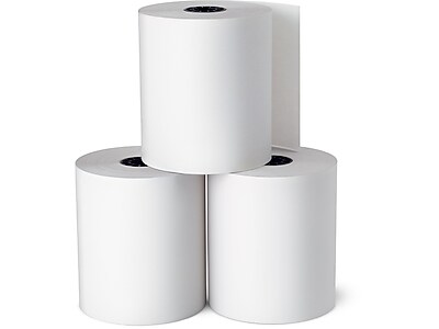 BuyRegisterRolls - 8 Rolls Nautilus Hyosung Halo 3 1//8 x 660 Heavy Thermal Paper With 6 Outer Diameter /& 1 Solid Wall Core Thermal Paper Atm Machine