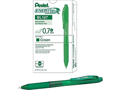 Pentel Energel Gel-Tintenroller – 12 Stück, 0,7 Mm, 12 Farben, Aus Recycelten Materialien