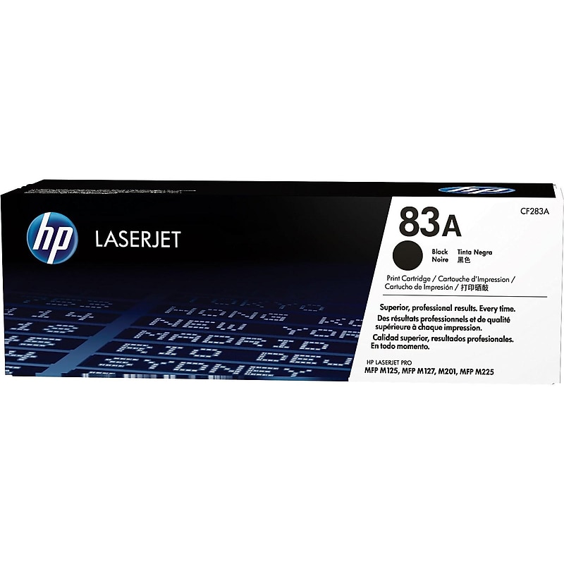 HP 83A Black Standard Yield Toner Cartridge (CF283A) image 1