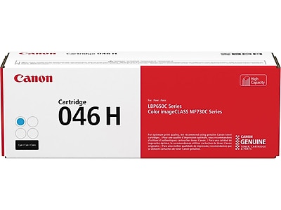 Canon 046 H Cyan High Yield Toner Cartridge (1253C001) | Staples