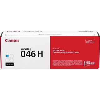 Canon 046 H Yellow High Yield Toner Cartridge, Prints Up to 5,000