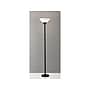Adesso® Aries 73"H 300 W Torchiere, Black with White Acrylic Cone Shade (7500-01)~#|#~sp40309657_sc7