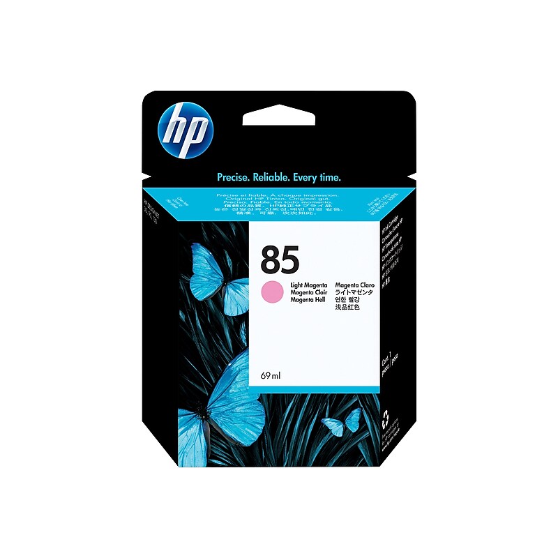 HP 85 Light Magenta Standard Yield Ink Cartridge (C9429A) image 1