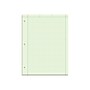 Ampad Graph Pad, 8.5" x 11", Graph Ruled, Green Tint, 200 Sheets/Pad (22-144)~#|#~sp40311956_sc7
