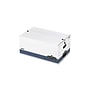 Bankers Box Stor/File Medium-Duty FastFold File Storage Boxes, String & Button, Legal Size, White/Blue, 4/Carton (0070503)~#|#~sp40313099_sc7