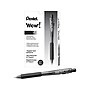 Pentel WOW! Retractable Ballpoint Pens, Medium Point, Black Ink, Dozen (BK440-A)~#|#~sp40313851_sc7