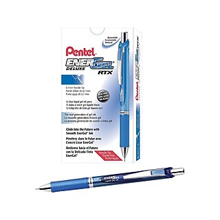 Pentel EnerGel RTX Retractable Gel Pens, Medium Point, 0.7mm
