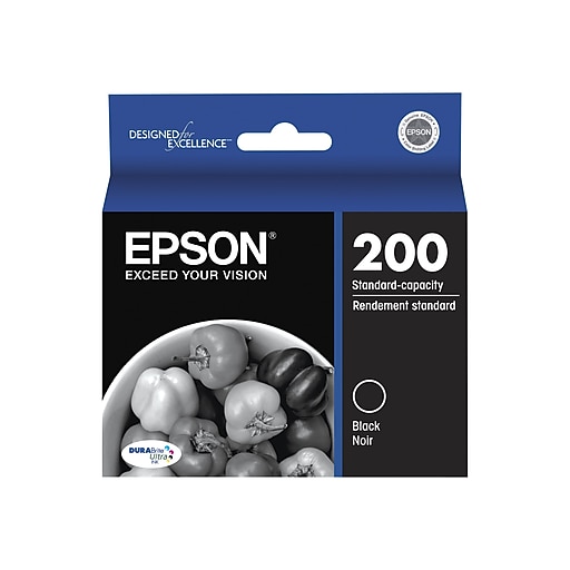 Epson 200 Black Ink Cartridge (T200120S) at Staples