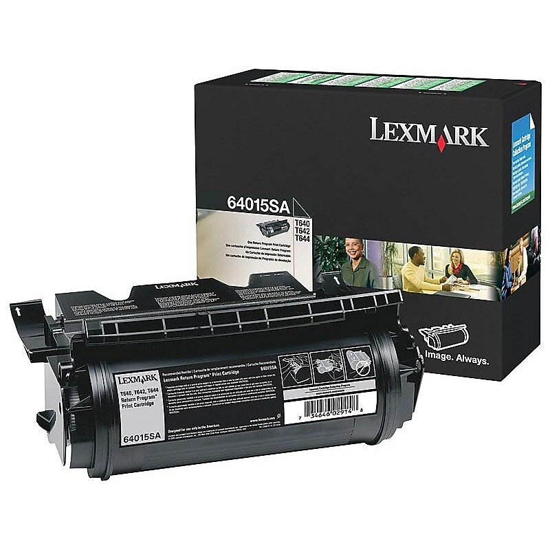 Lexmark 64015SA Black Standard Yield Toner Cartridge image 1