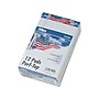 TOPS American Pride Notepads, 5" x 8", Narrow Ruled, White, 50 Sheets/Pad, 12 Pads/Pack (TOP 75101)~#|#~sp40315780_sc7