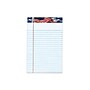 TOPS American Pride Notepads, 5" x 8", Narrow Ruled, White, 50 Sheets/Pad, 12 Pads/Pack (TOP 75101)~#|#~sp40315783_sc7