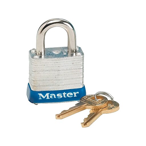 Master Lock Pro Series Boron Alloy High Security Key Padlock 78 x 34 -  Office Depot