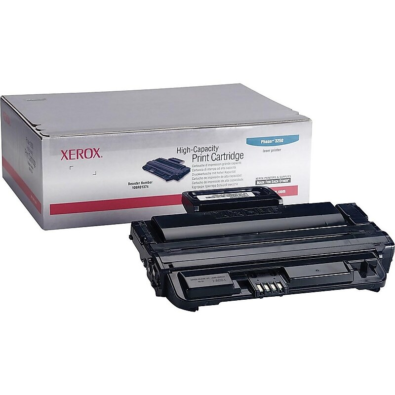 Xerox 106R01374 Black Standard Yield Toner Cartridge image 1