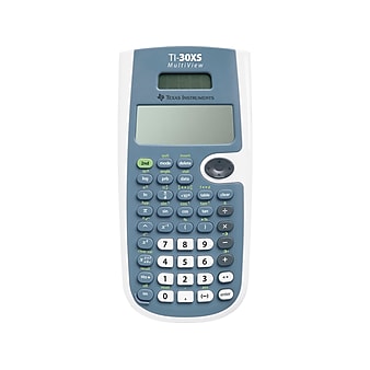 Texas Instruments MultiView TI-30XS 16 Digit Scientific Calculator, Blue/White