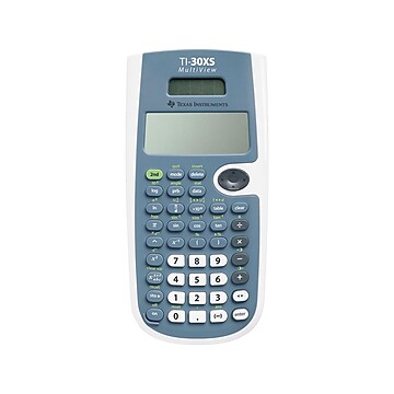 Texas Instruments MultiView TI-30XS 16 Digit Scientific Calculator, Blue/White