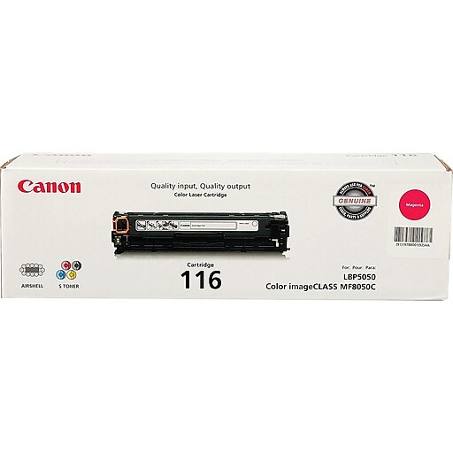 Canon 116 Magenta Standard Yield Toner Cartridge (1978B001AA