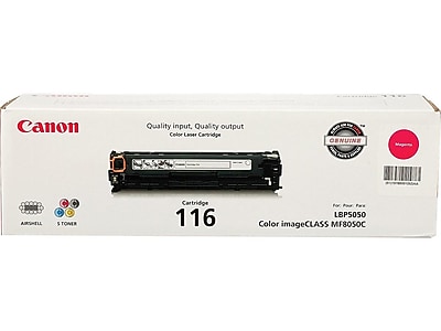 Canon 116 Magenta Standard Yield Toner Cartridge (1978B001AA) Sansujyuku sansujyuku.com