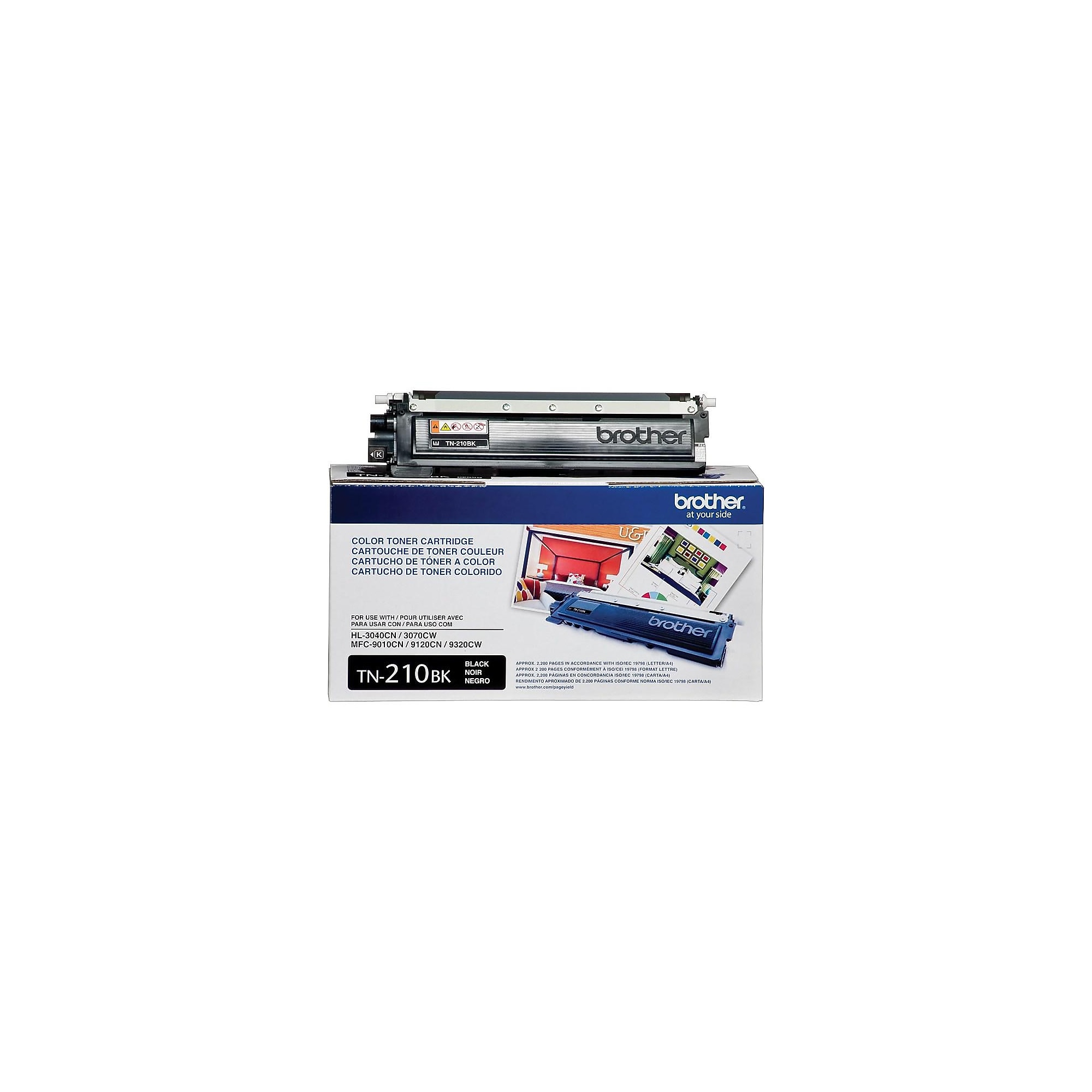 Brother TN-210 Black Standard Yield Toner Cartridge  (TN210BK) Sansujyuku sansujyuku.com