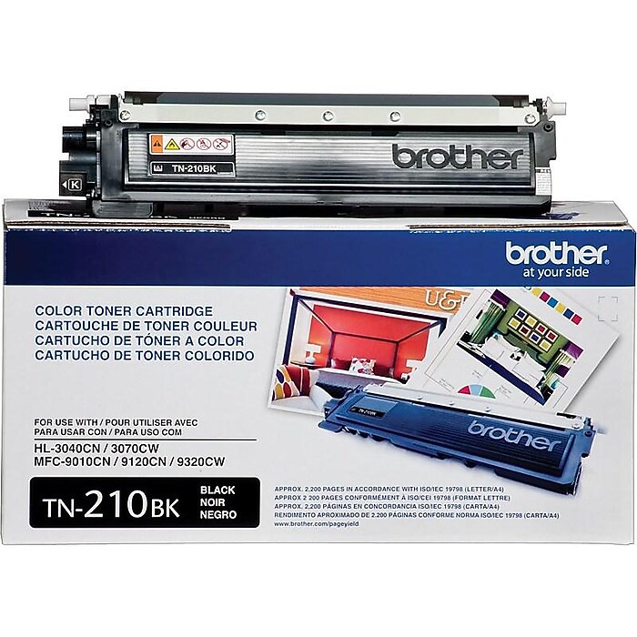 Brother TN-210 Black Standard Yield Toner Cartridge (TN210BK