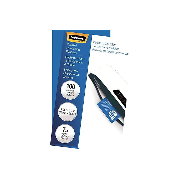 laminating sleeves business cards Laminating Pouches main image 1